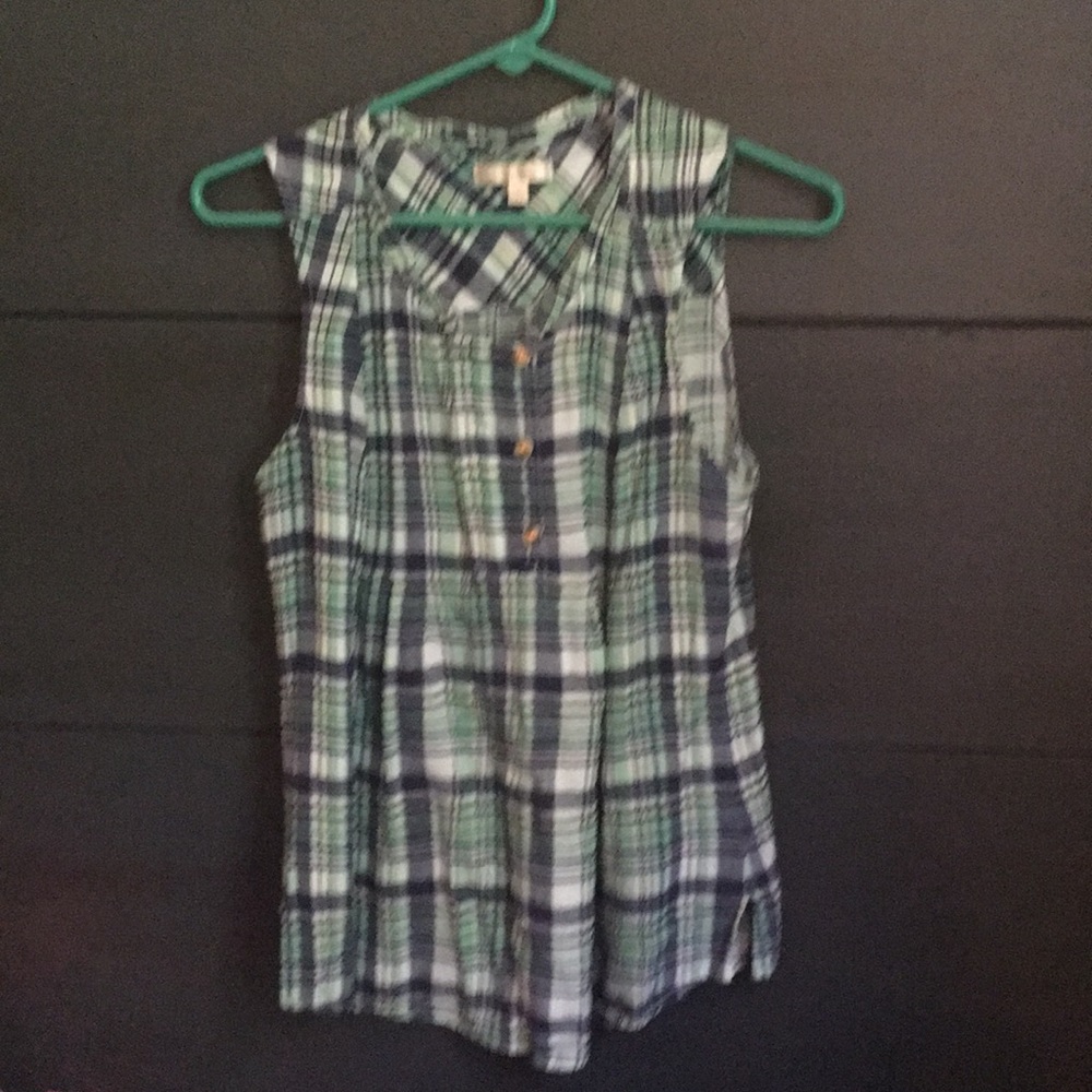 Plaid summer top